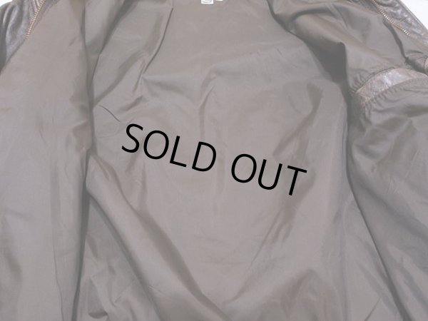 画像12: 1980s【BANANA REPUBLIC】A-2レザージャケット　表記40