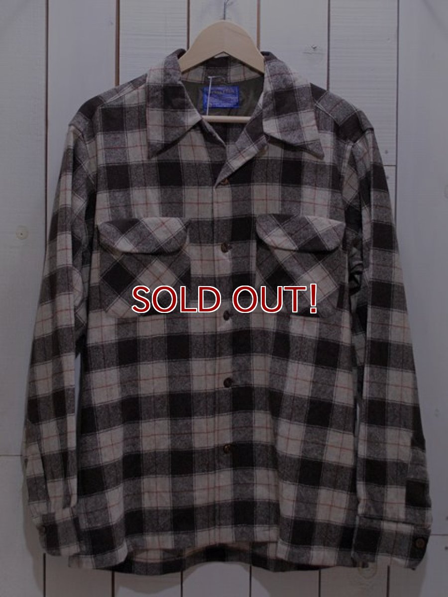 画像1: 1970s【PENDLETON】ウールシャツ　表記M (1)