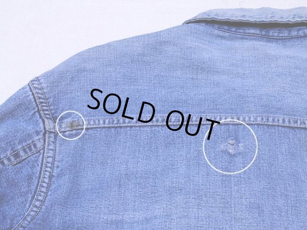 背中に少々ダメージと汚れ。