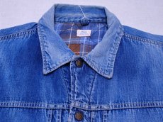 画像4: 1960s【Sears】裏付きデニムジャケット　実寸40 (4)