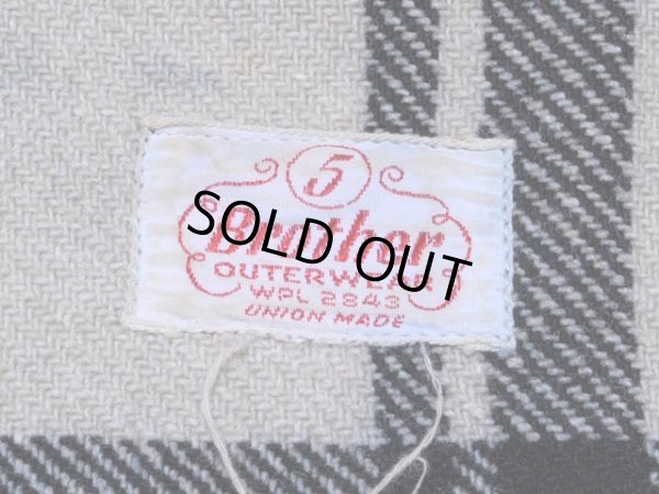 画像3: 1950s-60s【5Brother】マチ付きCPOウールシャツ　実寸M