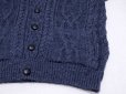 画像7: 【ARAN CRAFTS】フィッシャーマンショールニットカーディガン　表記S