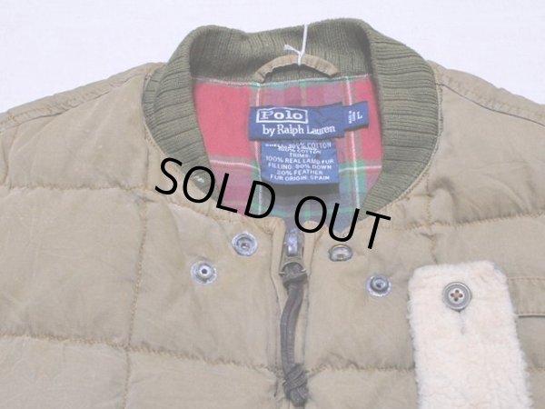 画像4: 【RalphLauren】キルティングダウンベスト 表記L