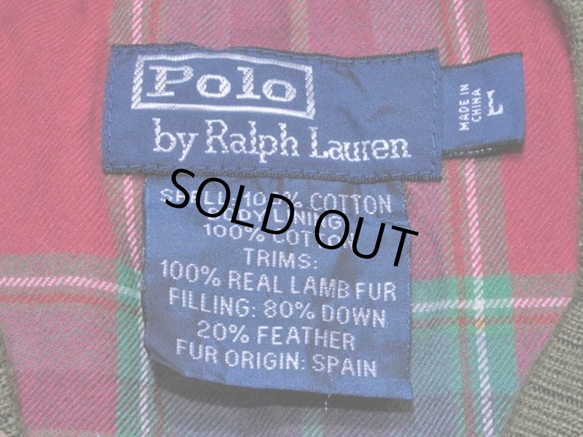 画像3: 【RalphLauren】キルティングダウンベスト　表記L (3)