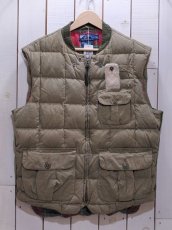 画像1: 【RalphLauren】キルティングダウンベスト　表記L (1)
