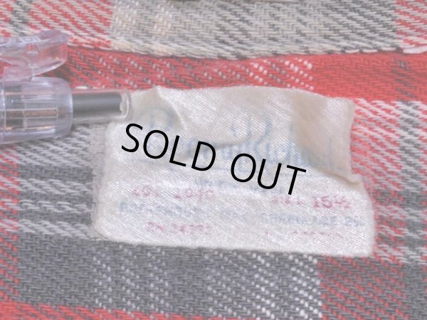 画像3: 1960s〜【Roomy Richard】ヘビーネルシャツ　表記16 1/2(L)