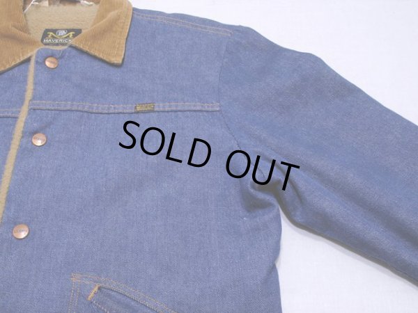画像7: 1970s【MAVERICK】デニムボアランチジャケット　表記40