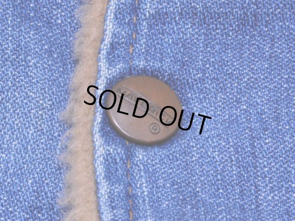 画像6: 1970s【MAVERICK】デニムボアランチジャケット　実寸38