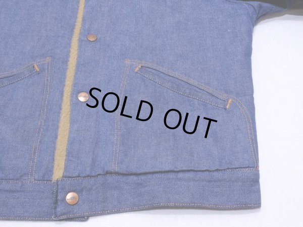 画像9: 1970s【MAVERICK】デニムボアランチジャケット　表記40