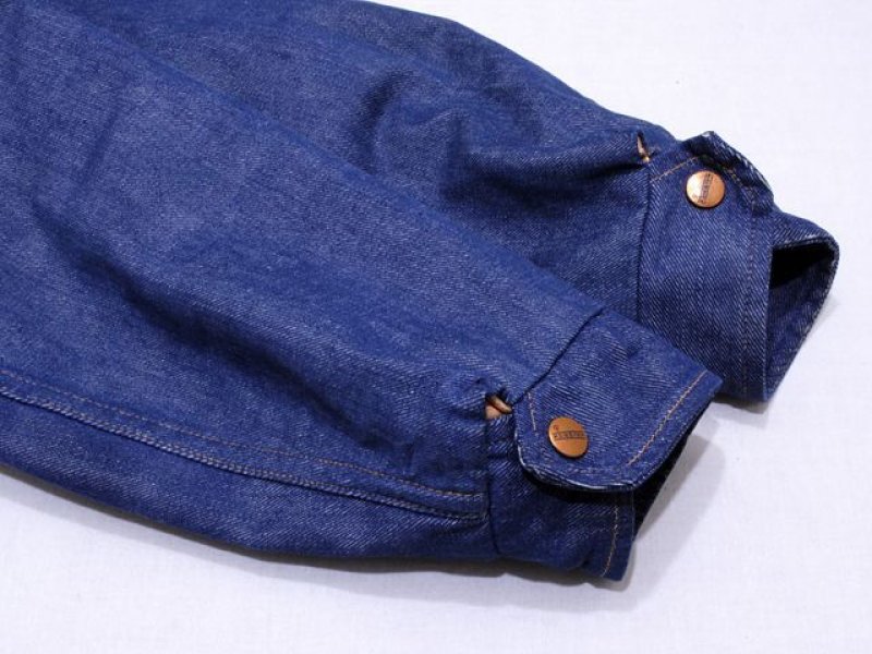 1970s【MAVERICK】デニムボアランチジャケット 表記40 - 古着屋HamburgCafe