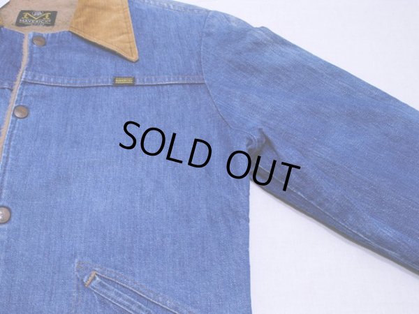 画像7: 1970s【MAVERICK】デニムボアランチジャケット　実寸38