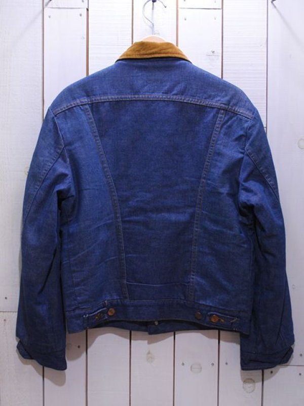 1970s【MAVERICK】デニムボアランチジャケット 表記40 - 古着屋HamburgCafe