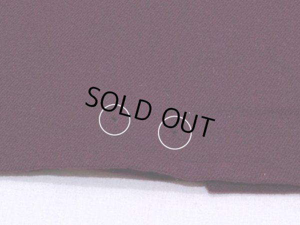 背中裾に多少の虫食い。