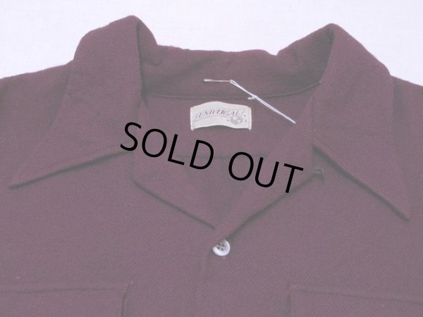 画像4: 1940s【UNIVERSAL】ボックスウールシャツ　表記ML
