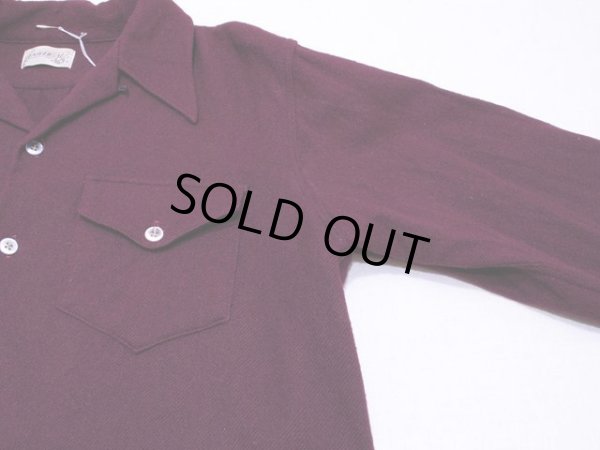 画像5: 1940s【UNIVERSAL】ボックスウールシャツ　表記ML