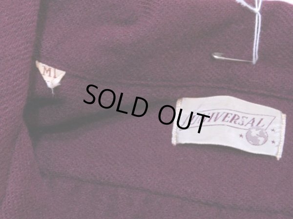 画像3: 1940s【UNIVERSAL】ボックスウールシャツ　表記ML