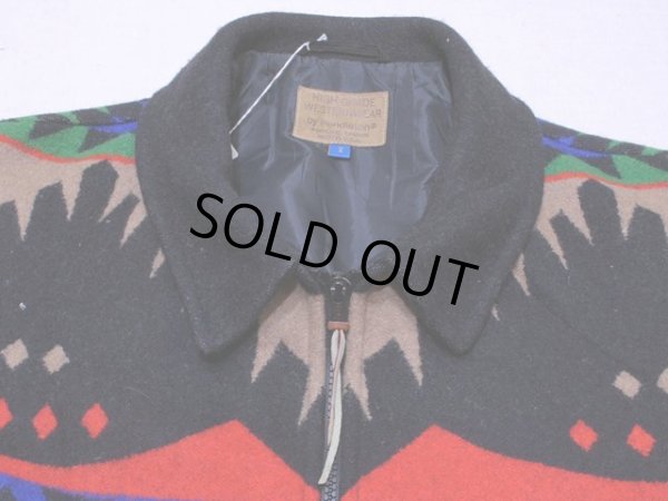 画像5: 1980s【PENDLETON】ネイティブ柄ブランケットジャケット　表記S