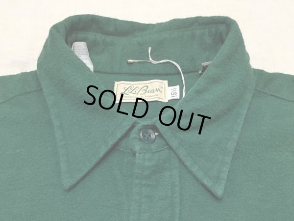 画像4: 1970s【L.L.Bean】シャモアクロスシャツ 表記15 1/2