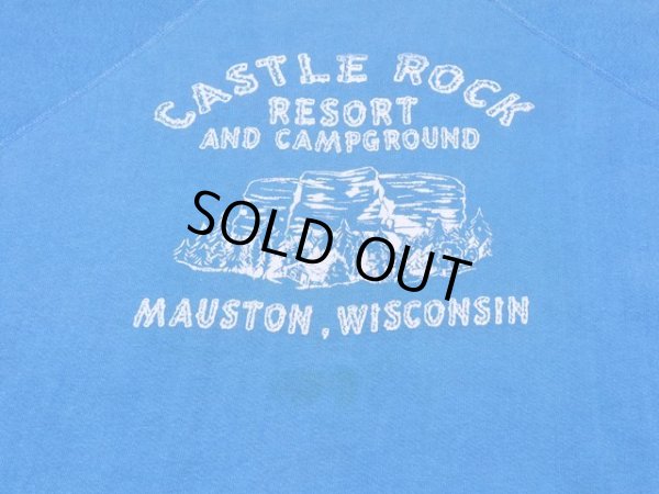 画像7: 1960s〜CASTLE ROCK RESORT AND CAMPGROUNDスウェット　表記XL