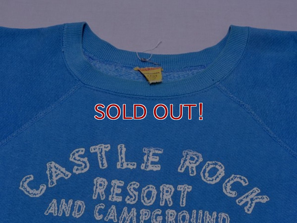 画像4: 1960s〜CASTLE ROCK RESORT AND CAMPGROUNDスウェット　表記XL (4)