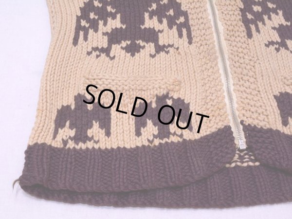 画像8: 1960sサンダーバード柄カウチンセーター　実寸M