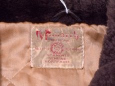 画像4: 1950s【Monarch】ホースハイドレザージャケット　 実寸38-40  (4)