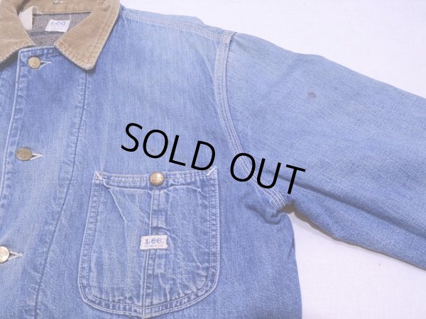 画像5: 1970s【Lee】81-LJ裏付きデニムカバーオール　実寸40