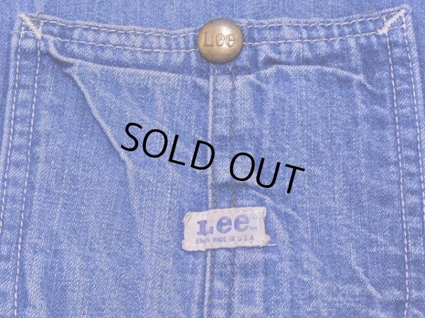 画像6: 1970s【Lee】81-LJ裏付きデニムカバーオール　実寸40