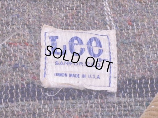 画像3: 1970s【Lee】81-LJ裏付きデニムカバーオール　実寸40