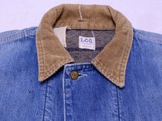 画像4: 1970s【Lee】81-LJ裏付きデニムカバーオール　実寸40 (4)