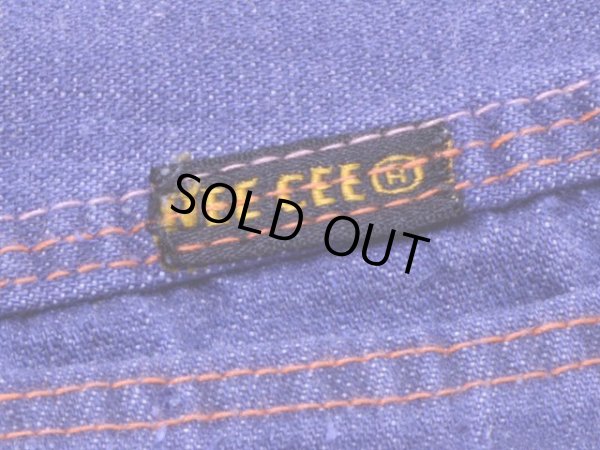 画像3: 1960s【DEECEE】デニムペインターパンツ　実寸w32