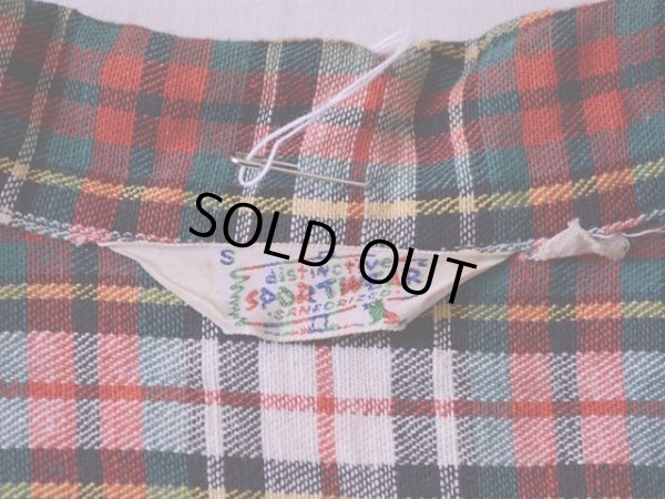 画像3: 1950s【Distinctive Sportwear】オープンカラーシャツ 表記S 