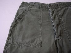 画像6: 1960s【US.ARMY】コットンベイカーパンツ 表記W34  (6)