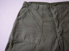 画像6: 1960s【US.ARMY】コットンベイカーパンツ 表記W34  (6)