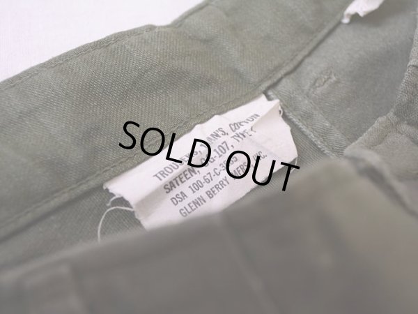 画像3: 1960s【US.ARMY】コットンベイカーパンツ 表記W34 