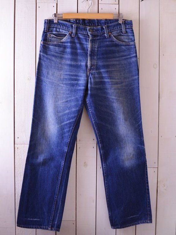 1980s【Levi's】509デニムパンツ表記W36 - 古着屋HamburgCafe