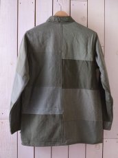 画像2: RE-MAKEファティーグシャツJKT　 実寸SM  (2)