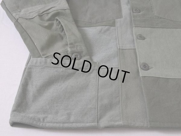 画像6: RE-MAKEファティーグシャツJKT　 実寸SM 