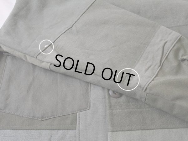 画像10: RE-MAKEファティーグシャツJKT　 実寸SM 