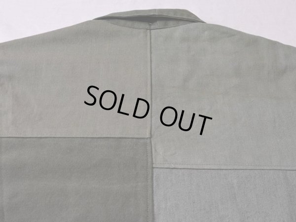 画像9: RE-MAKEファティーグシャツJKT　 実寸SM 