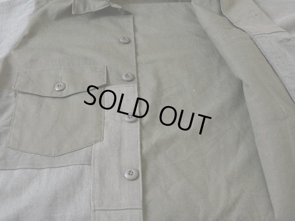 画像10: RE-MAKEファティーグシャツJKT　 実寸SM 