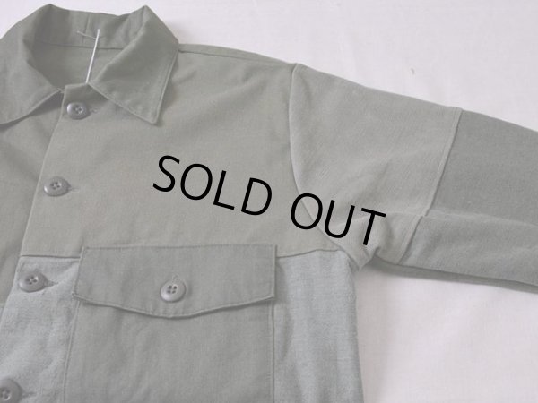 画像4: RE-MAKEファティーグシャツJKT　 実寸SM 