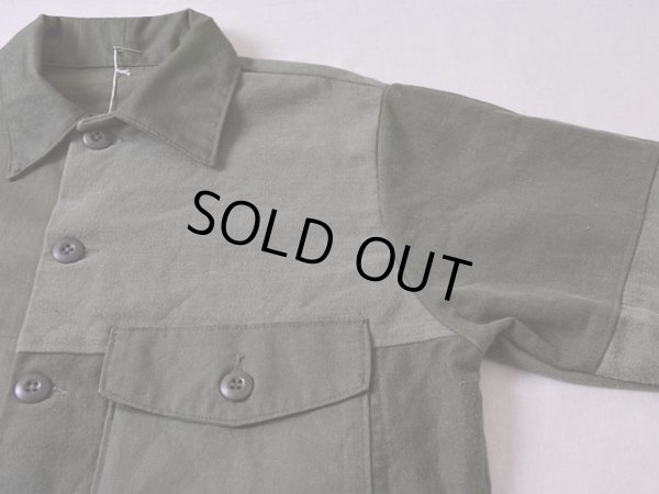 画像4: RE-MAKEファティーグシャツJKT　 実寸SM 