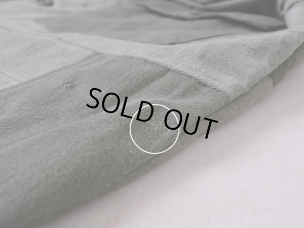 画像8: RE-MAKEファティーグシャツJKT　 実寸SM 