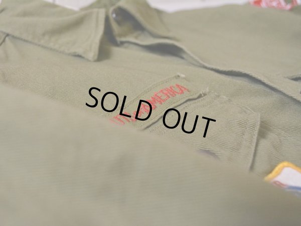 画像10: 1960s BOY SCOUTSシャツ　 表記S 14 