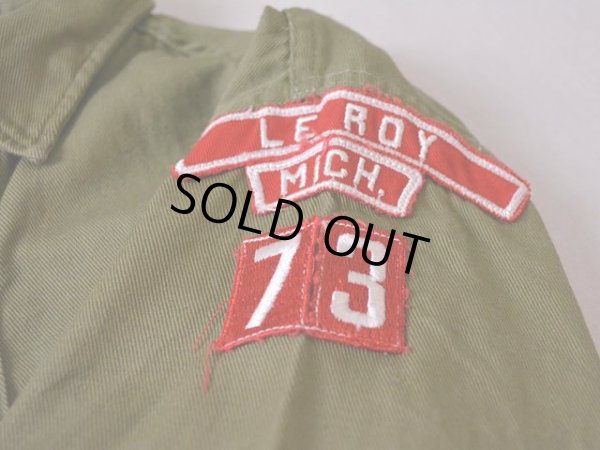 画像8: 1960s BOY SCOUTSシャツ　 表記S 14 