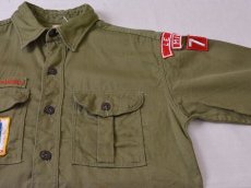 画像4: 1960s BOY SCOUTSシャツ　 表記S 14  (4)