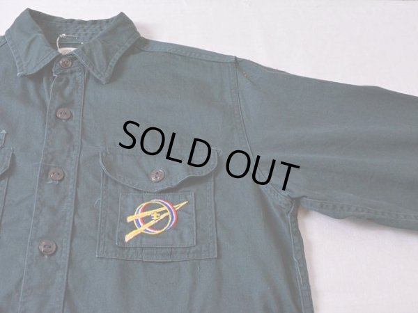 画像4: 1960s BOY SCOUTSシャツ　 表記S 14 1/2 