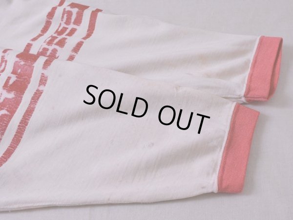 画像6: 1960s【HANESPORT】ナンバリングフットボールTシャツ 雰囲気系　 表記L 