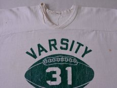 画像3: 1970sフットボールTシャツ 3段プリント 雰囲気系　 実寸XL  (3)